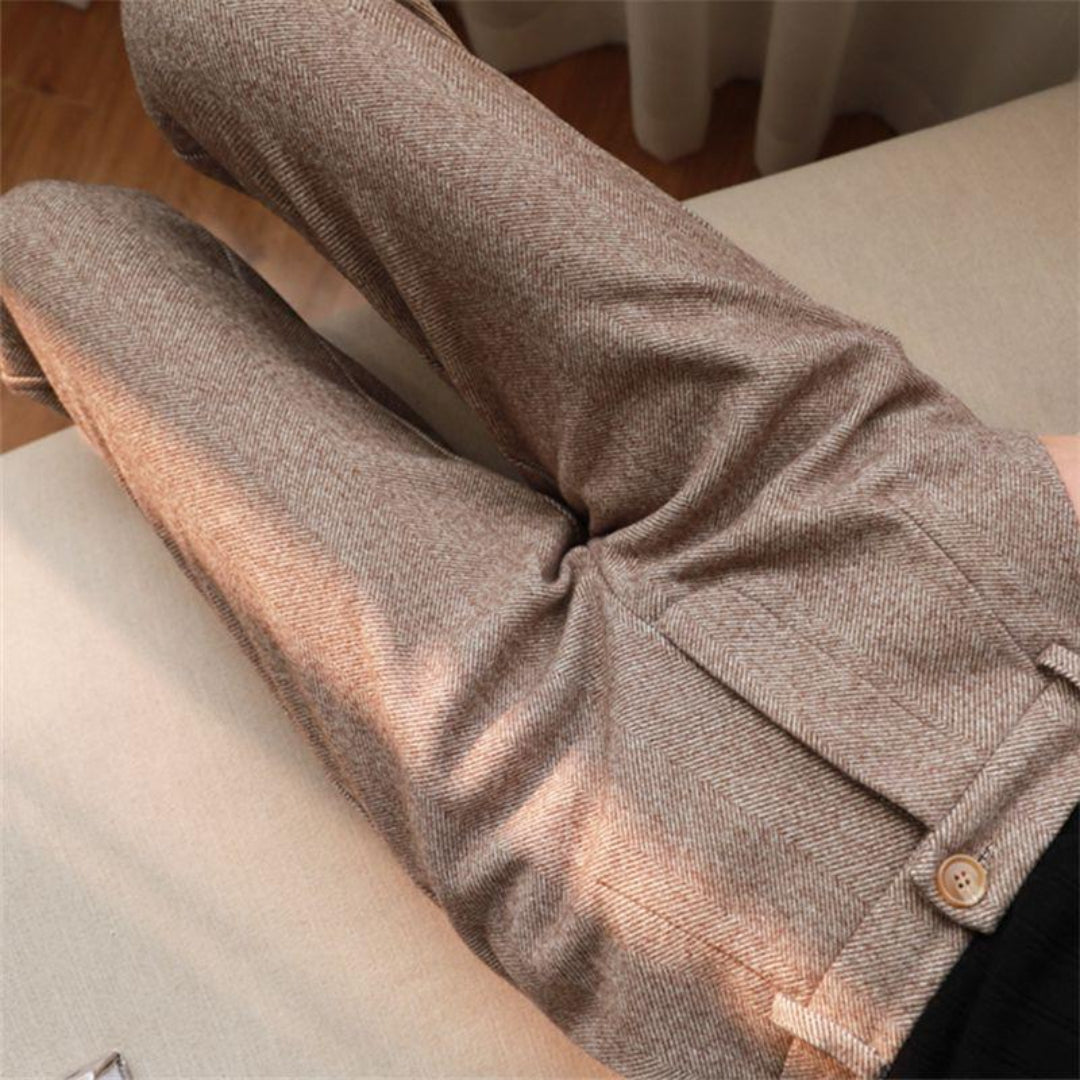 Tailored Ankle-Length Trousers