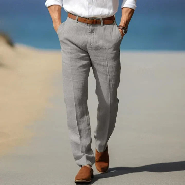 Tailored Slim Casual Pants