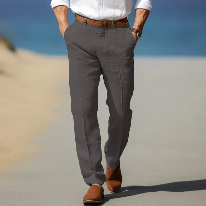 Tailored Slim Casual Pants
