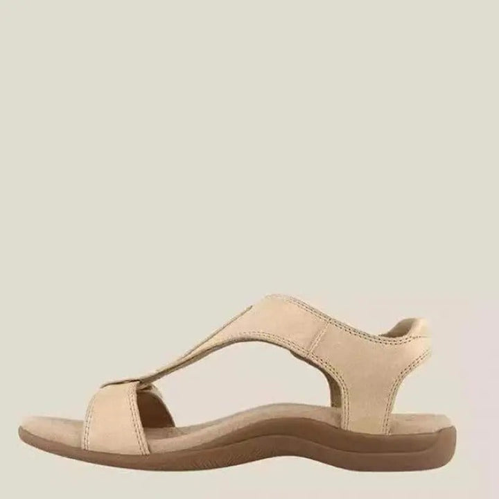 Cross-Strap Open-Toe Sandals