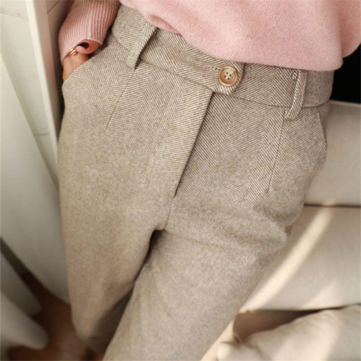 Tailored Ankle-Length Trousers