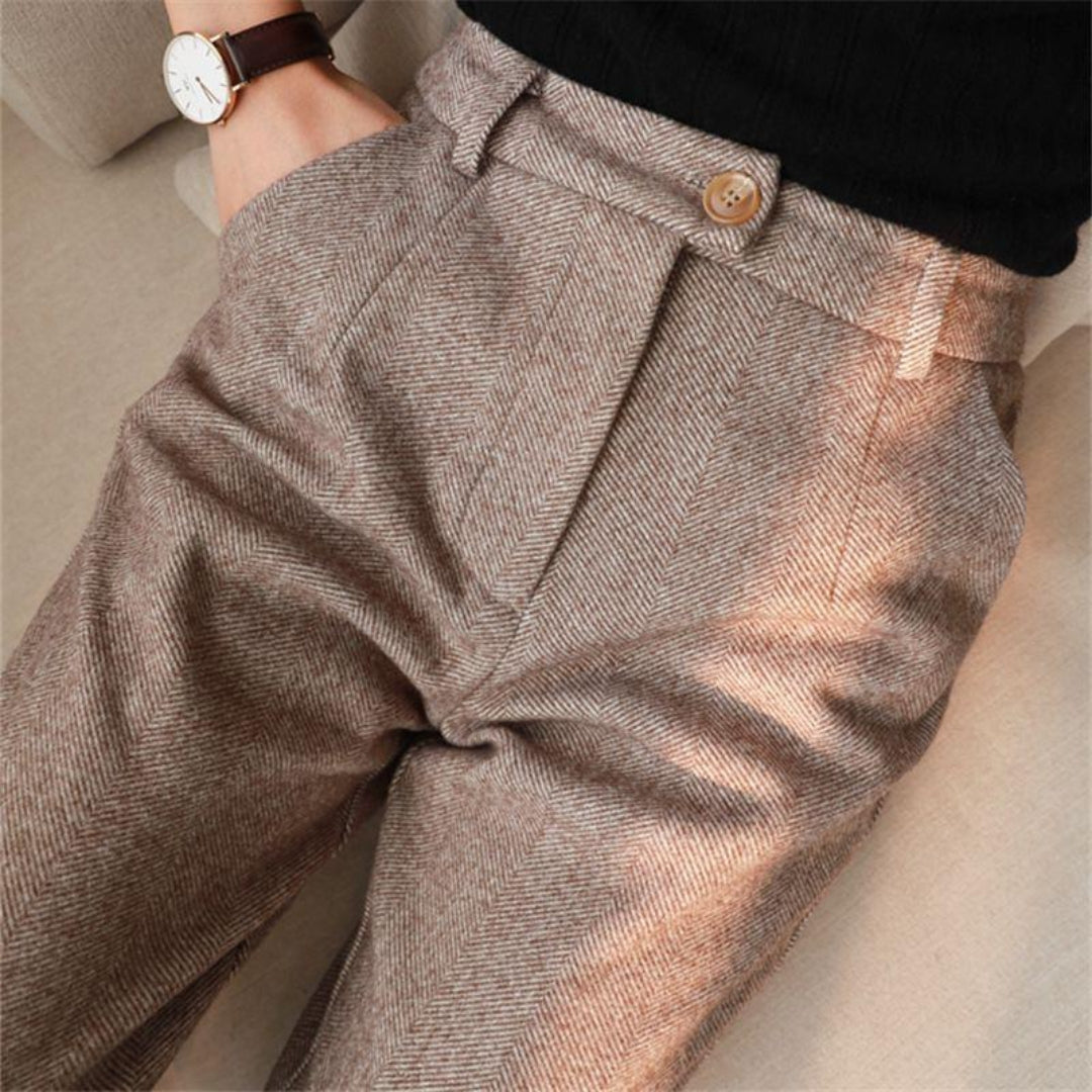 Tailored Ankle-Length Trousers