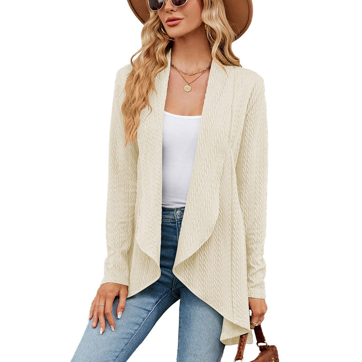 Open Front Long Cardigan