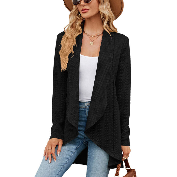Open Front Long Cardigan