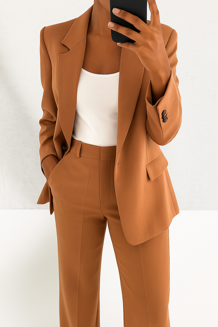 Tailored Blazer and Trouser Suit Set