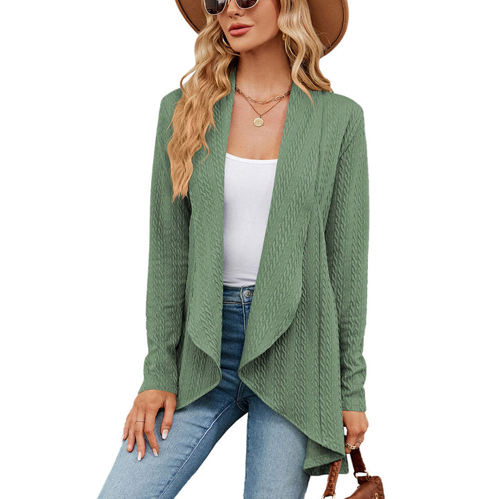 Open Front Long Cardigan