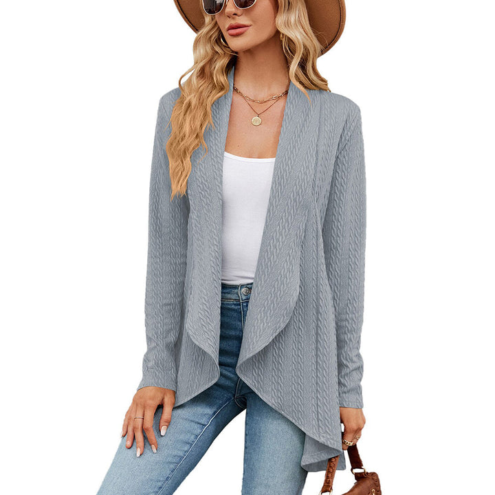 Open Front Long Cardigan
