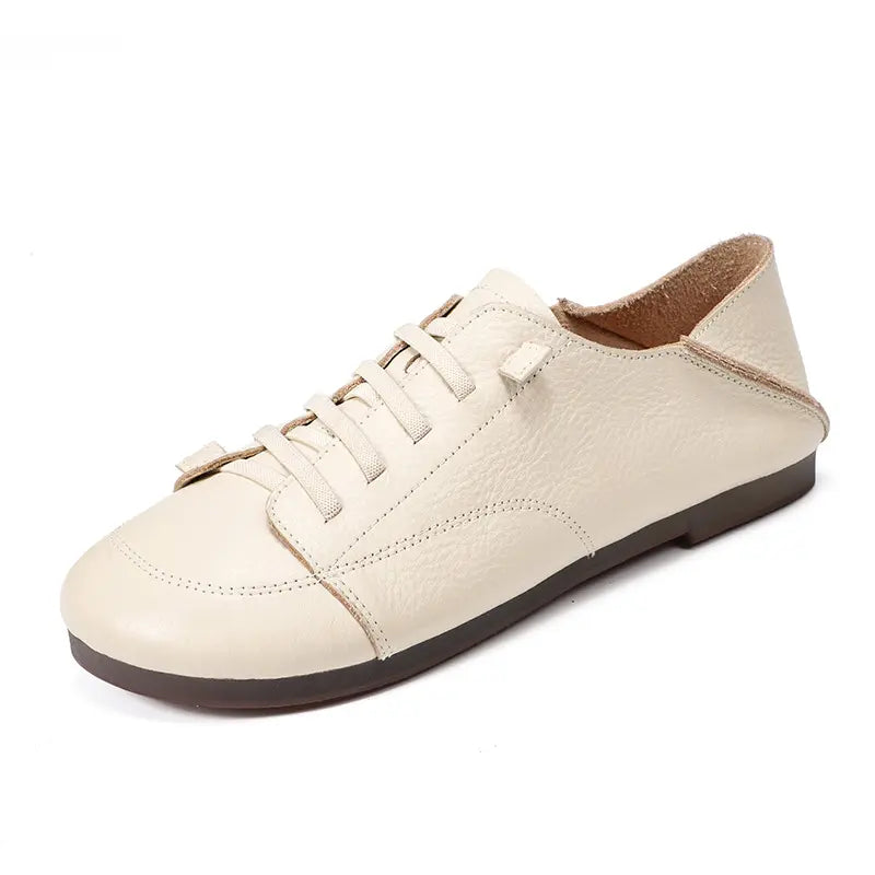Kallix - Zapatillas de Cuero Retro Confortables