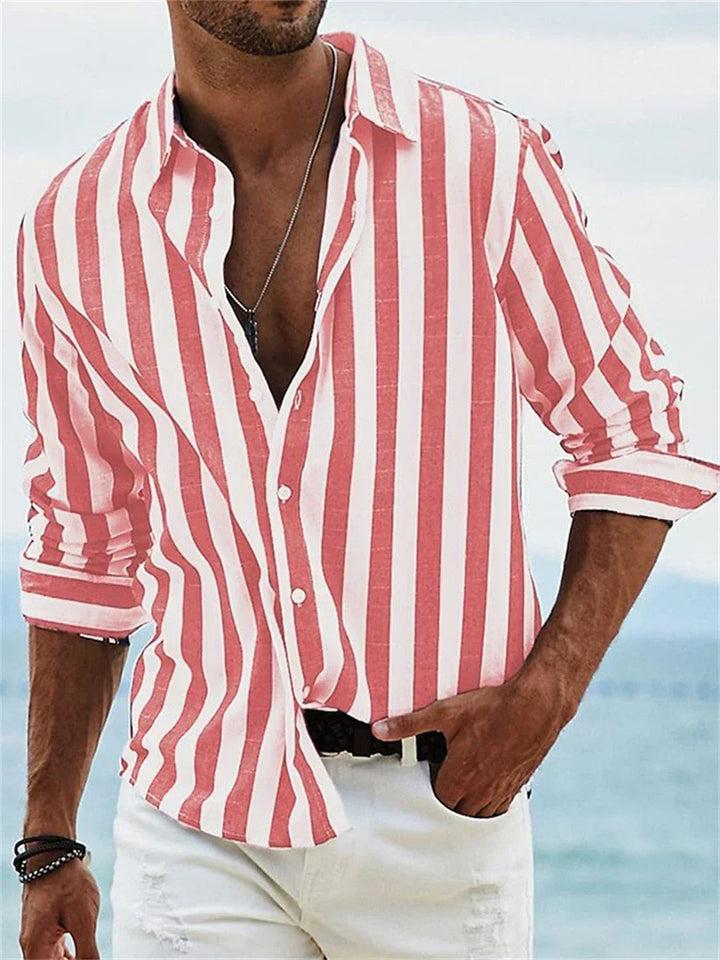 Striped Relaxed Summer Shirt