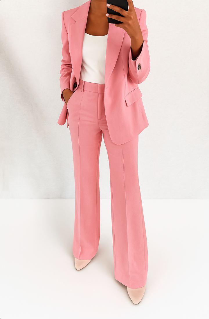 Tailored Blazer and Trouser Suit Set
