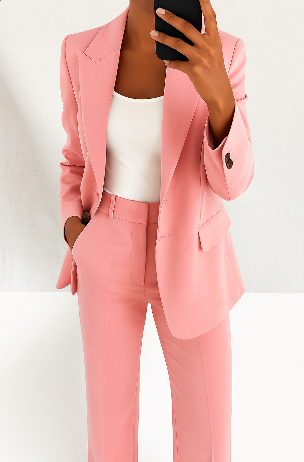 Tailored Blazer and Trouser Suit Set