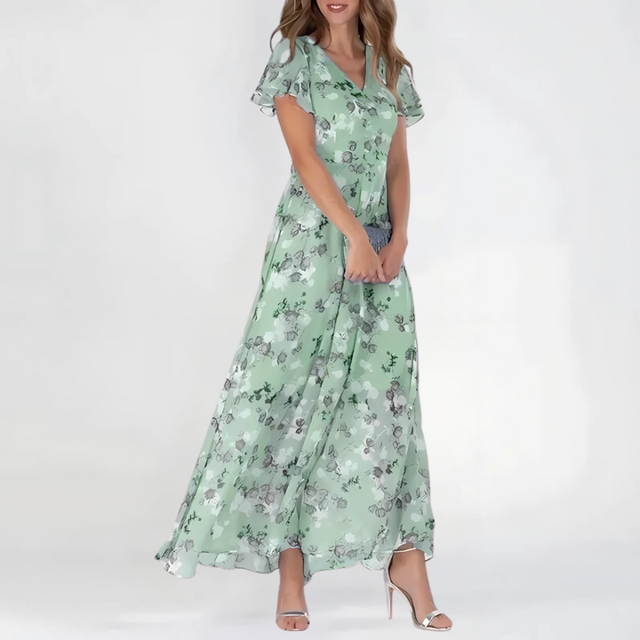 Floral Print Midi Dress