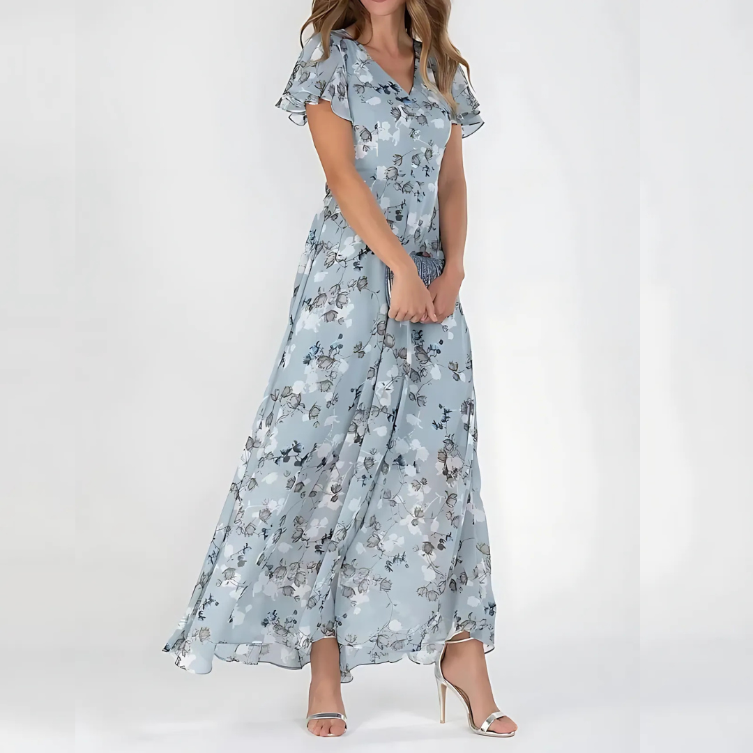Floral Print Midi Dress