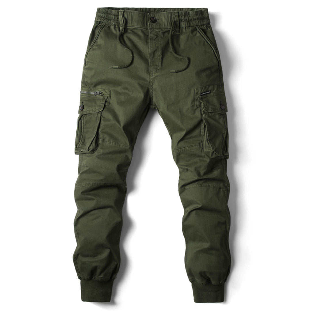 Utility Pocket Stretch Cargo Trousers