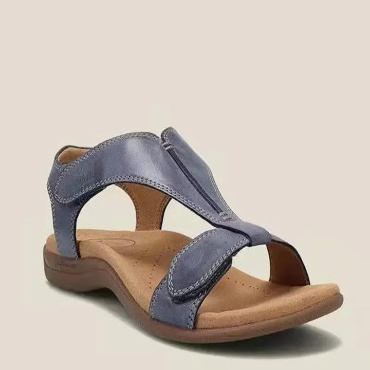 Cross-Strap Open-Toe Sandals
