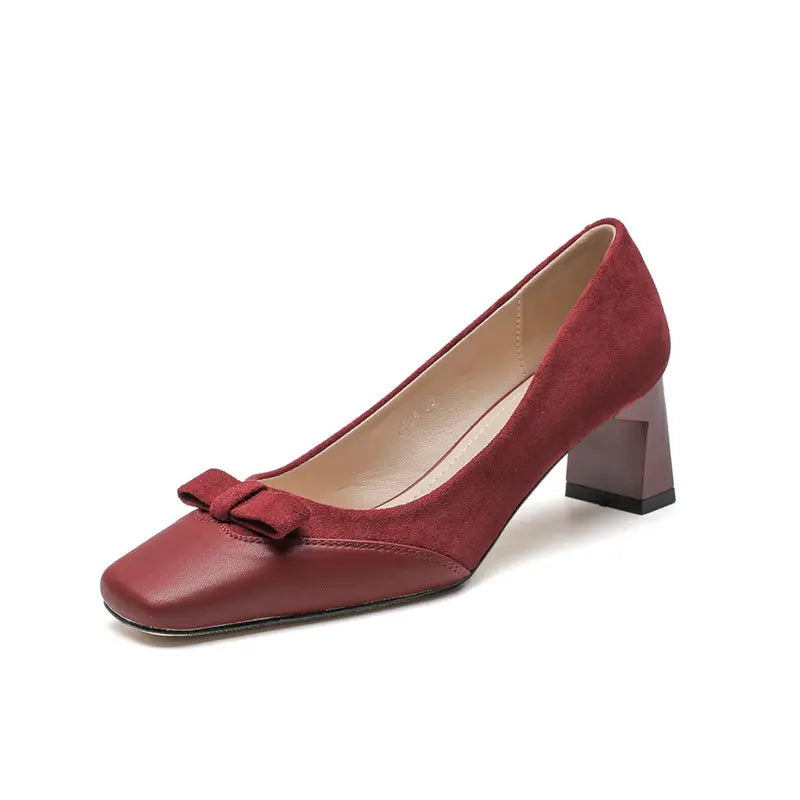 Crimson red women&