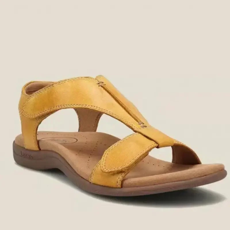 Cross-Strap Open-Toe Sandals