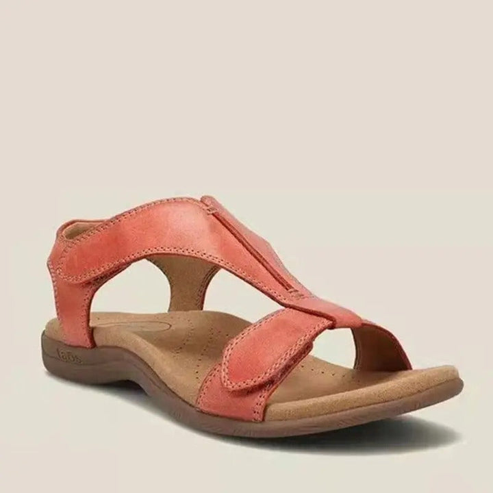 Cross-Strap Open-Toe Sandals
