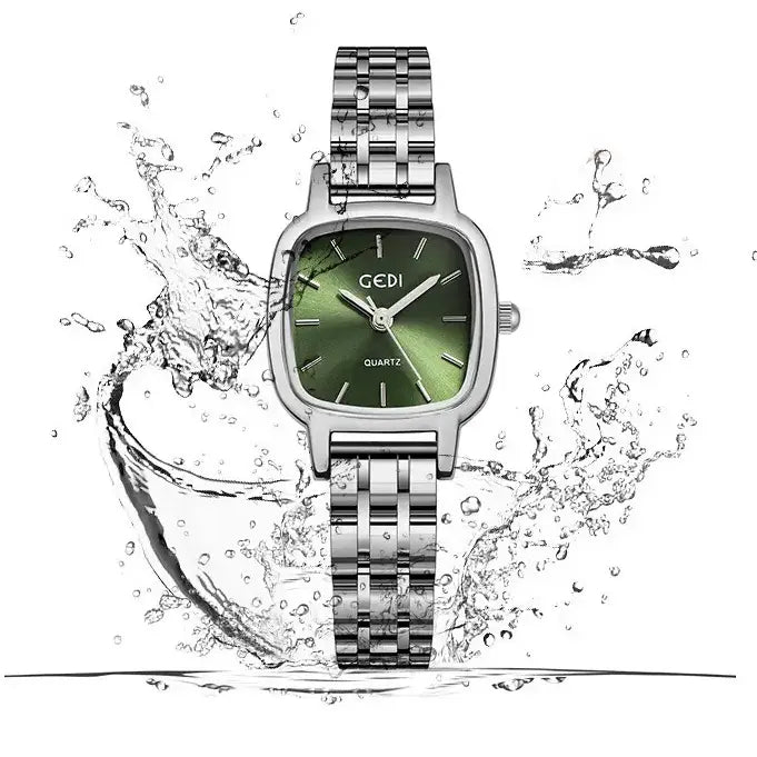 Silver stainless steel women&