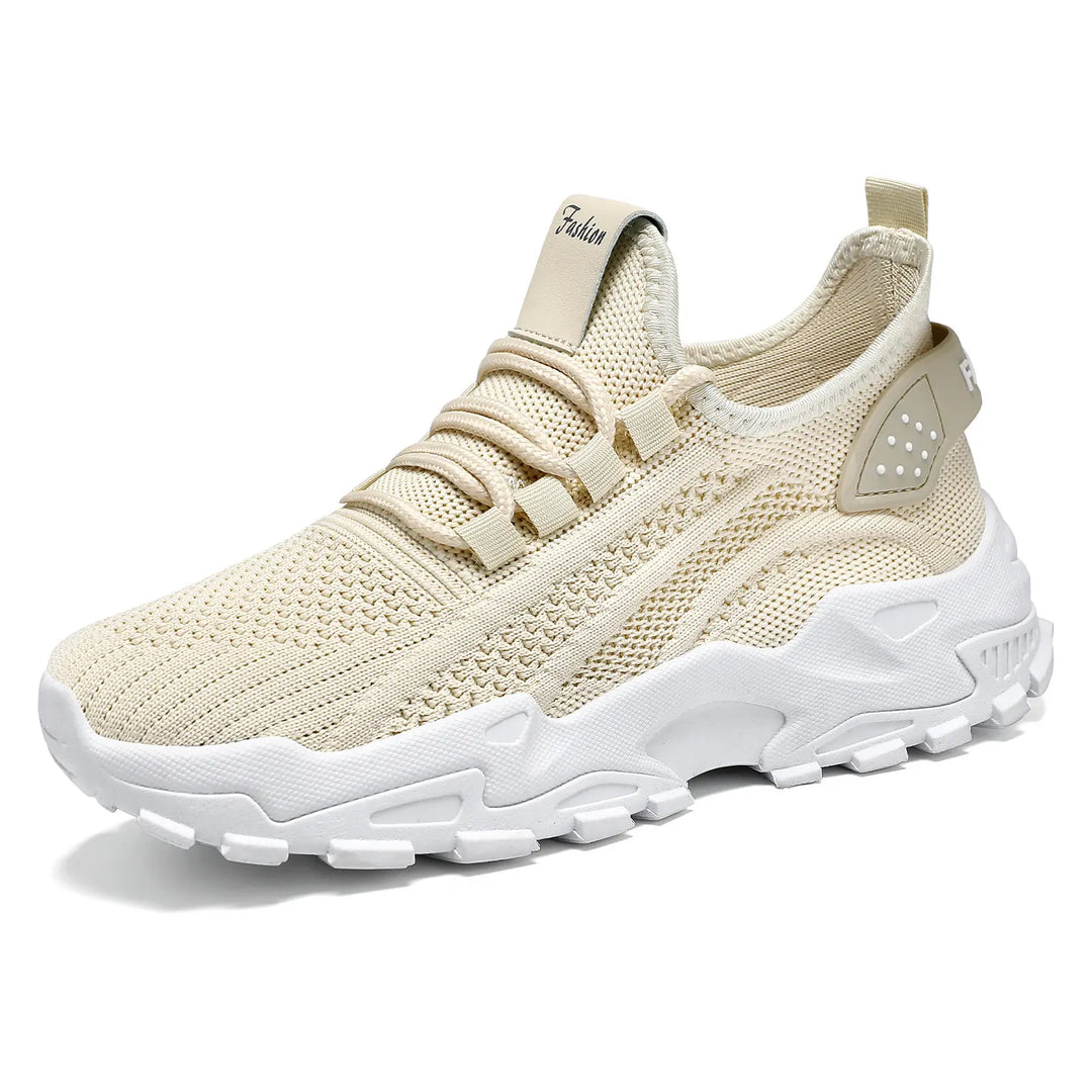 Pastel peach breathable mesh women&