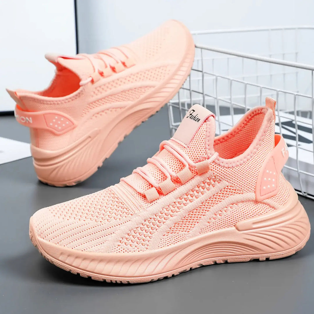 Pair of light peach Kaelen women&
