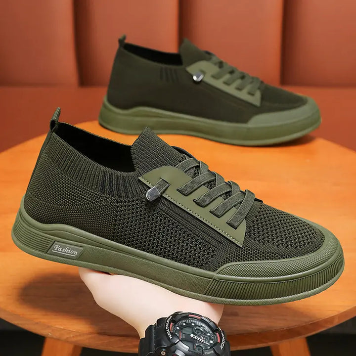 Olive green Kyzir breathable mesh men&
