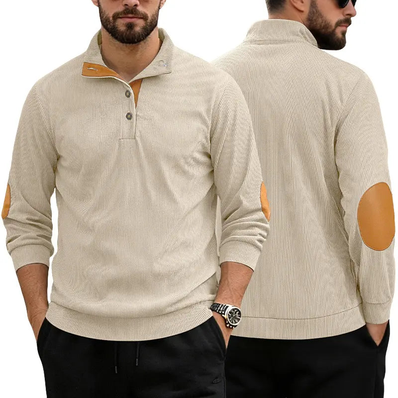 Front and back views of a men&
