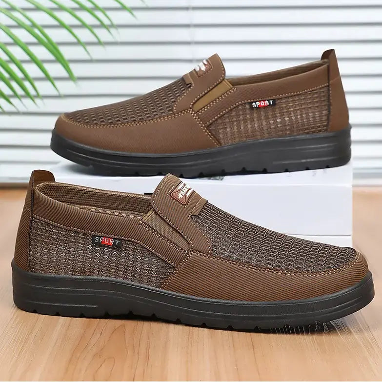 Two pairs of brown men&
