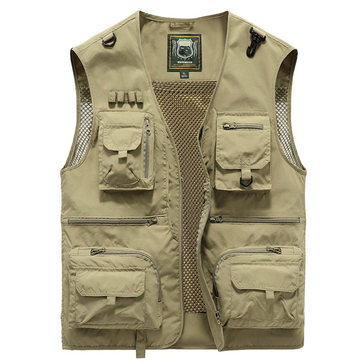 Mens Multi-Pocket Lightweight Outdoor Gilet