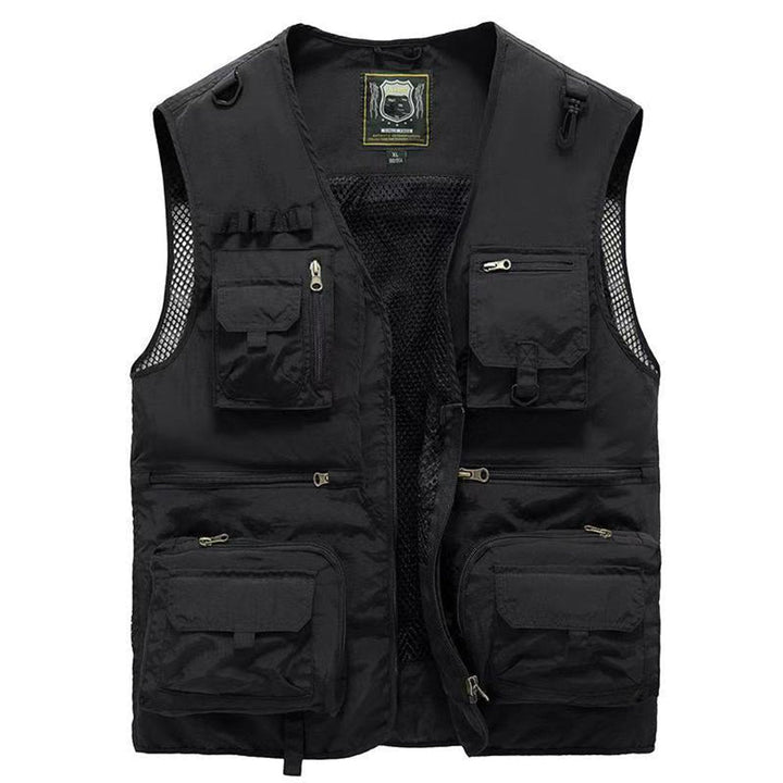 Mens Multi-Pocket Lightweight Outdoor Gilet