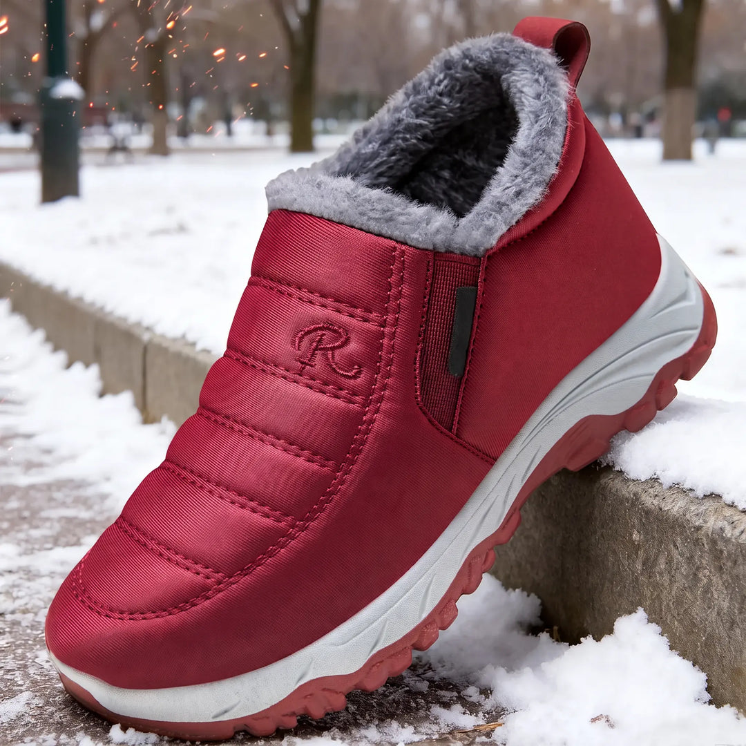 A burgundy red men&