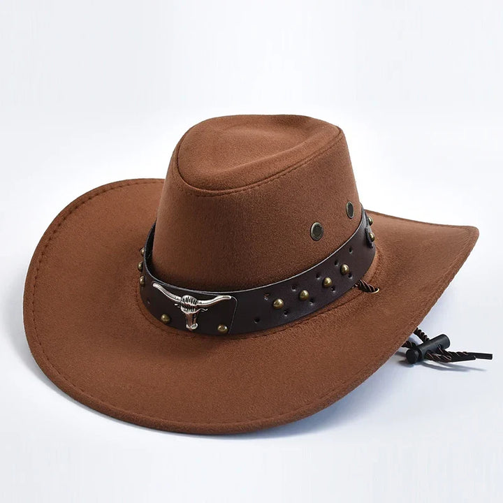 Wide Brim Western Cowboy Hat
