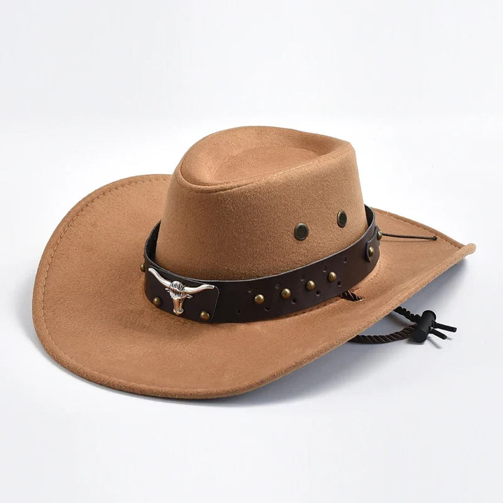 Wide Brim Western Cowboy Hat