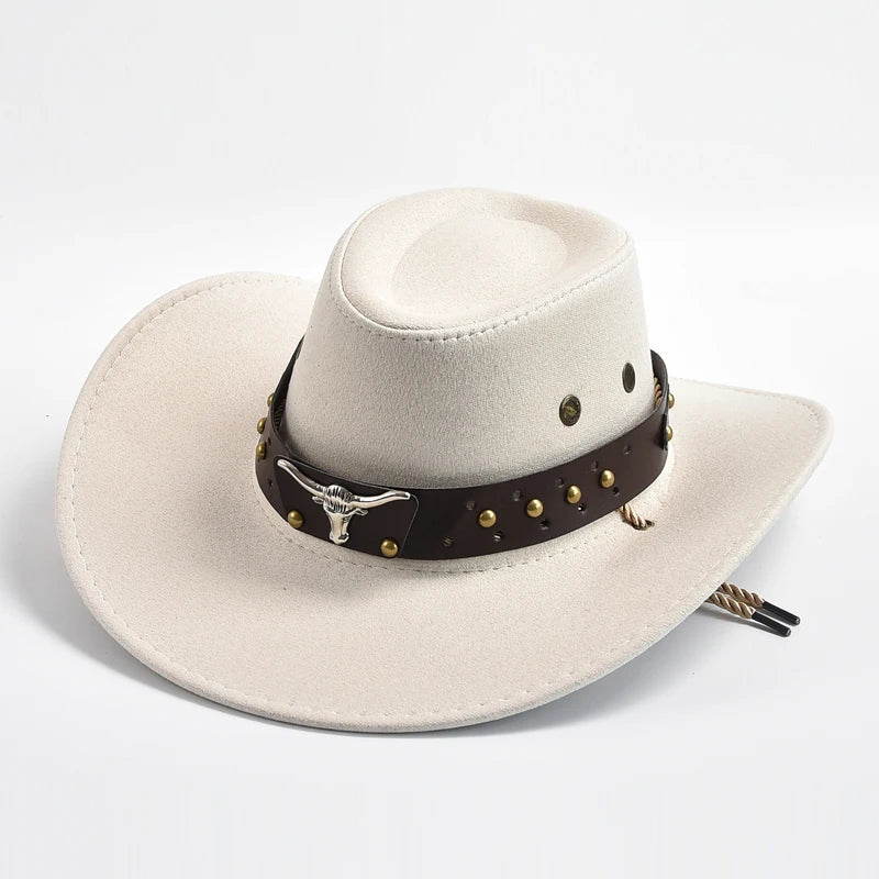 Wide Brim Western Cowboy Hat