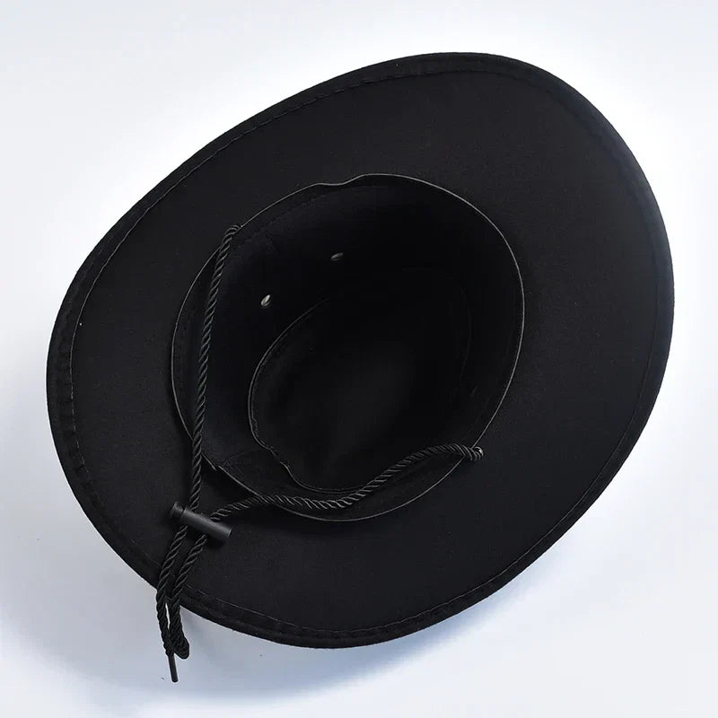 Wide Brim Western Cowboy Hat