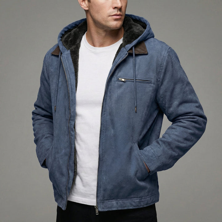 Mens Utility Winter Coat with Zip Pockets