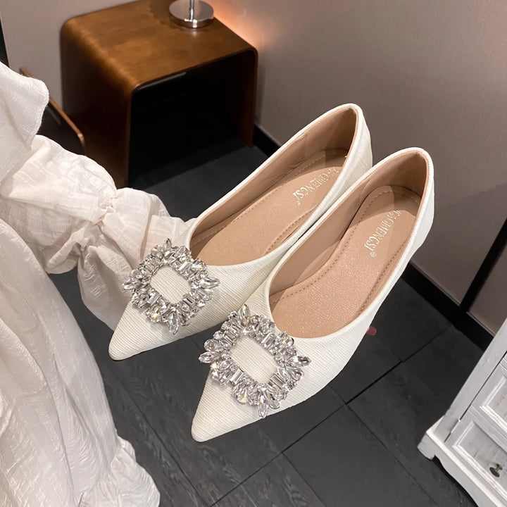 Kaelan - Embellished Pointed Flats