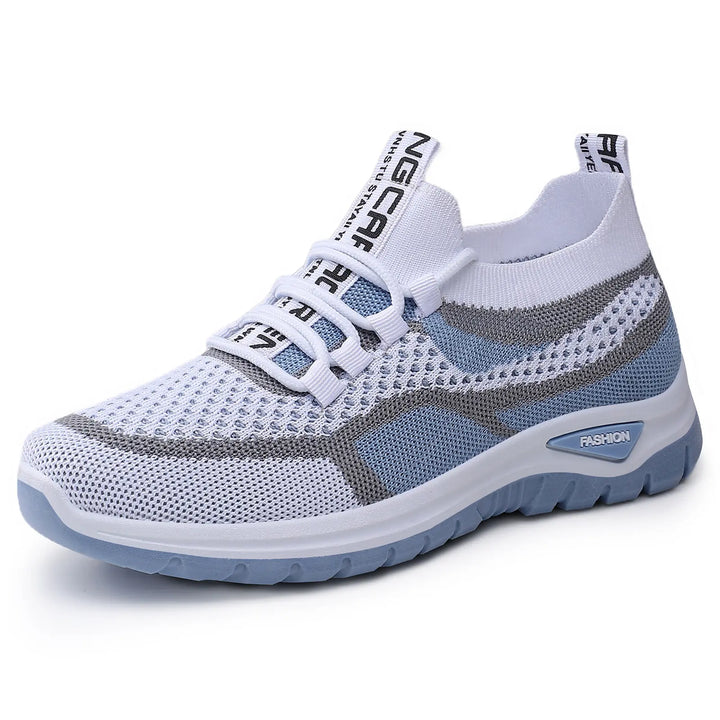White and light blue women&