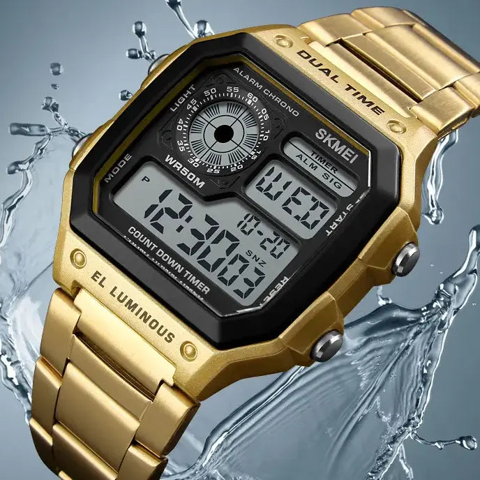 Gold SKMEI men&