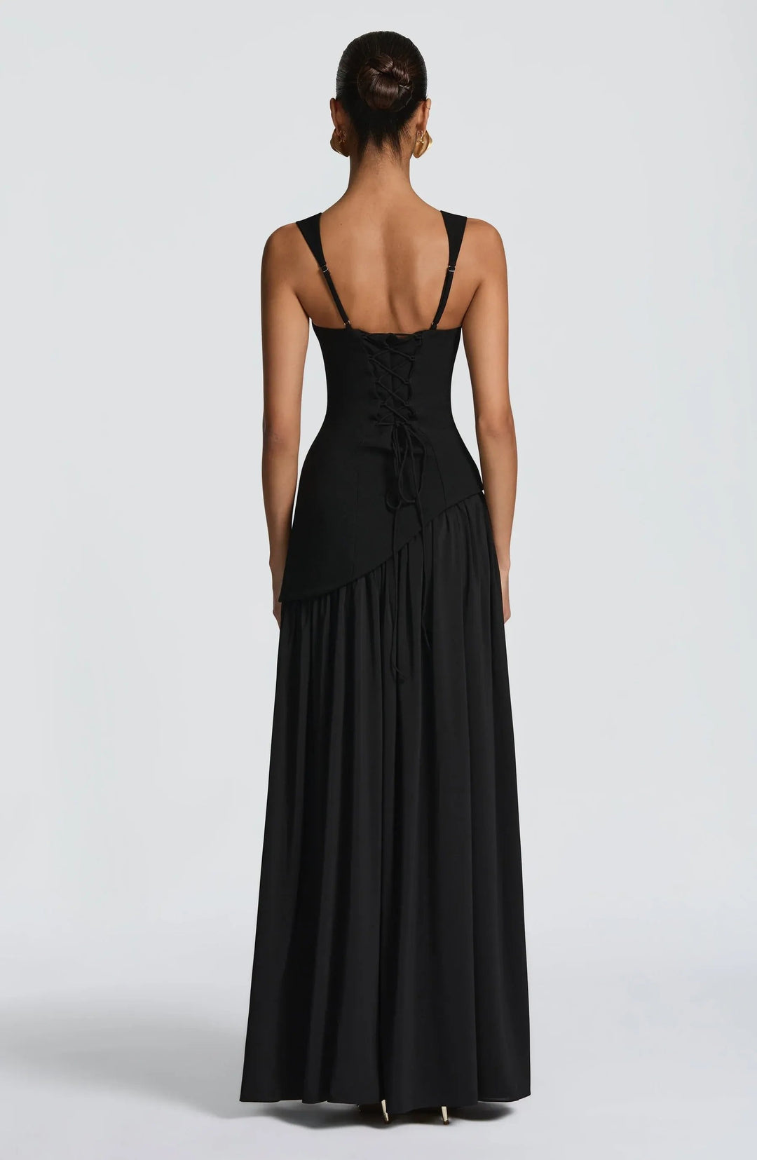 A-Line Sleeveless Maxi Dress
