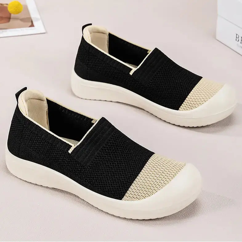 Black and beige women&