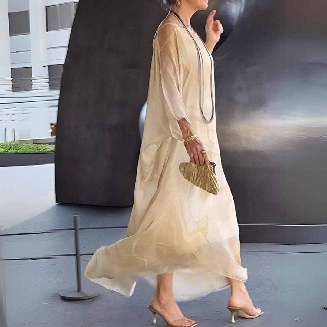 Flowing Oversized Maxi Dress