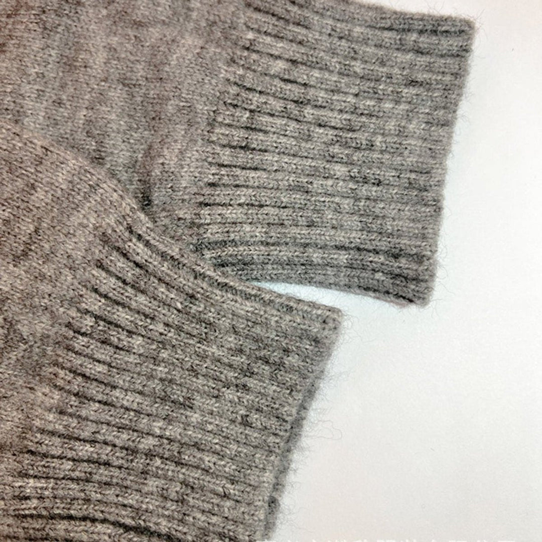 Hooded Knit Open-Front Cardigan