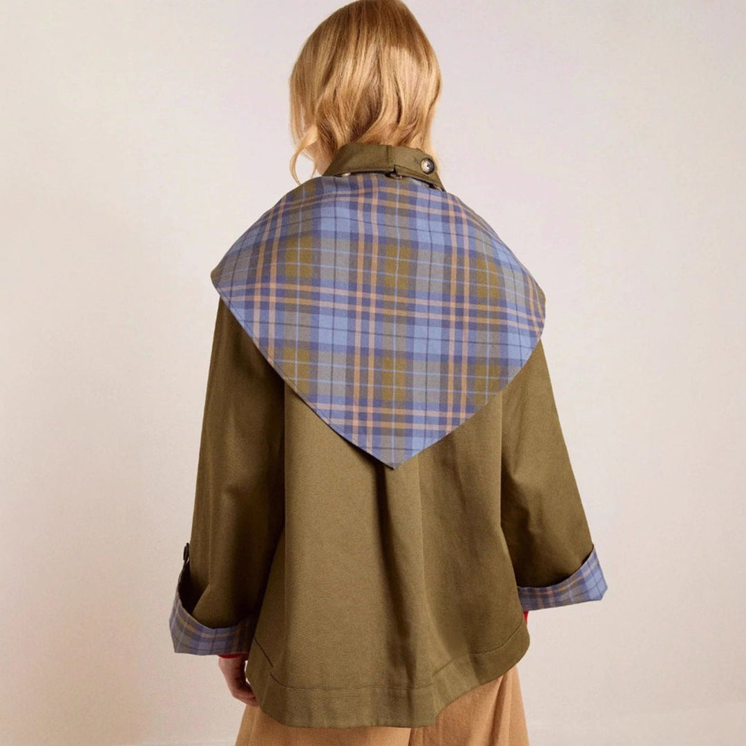 Oversized Double-Breasted Trench Coat