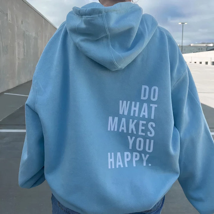 Relaxed-Fit Hooded Pullover
