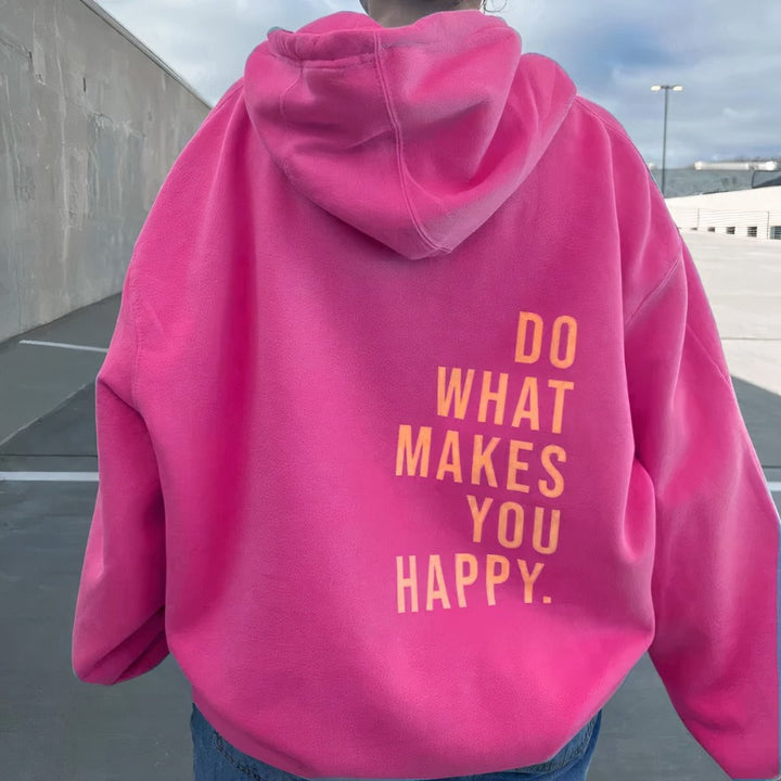 Relaxed-Fit Hooded Pullover