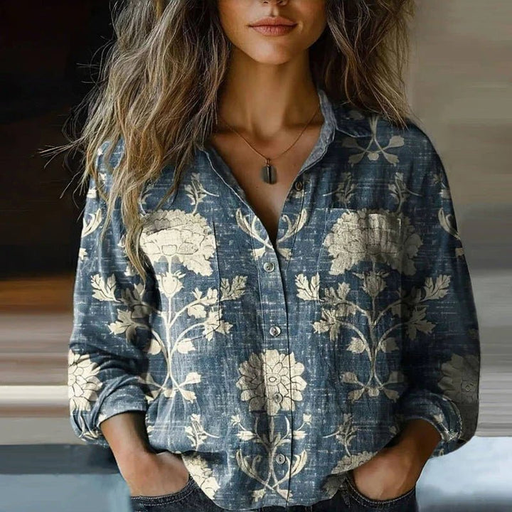 Paisley Print Bohemian Shirt