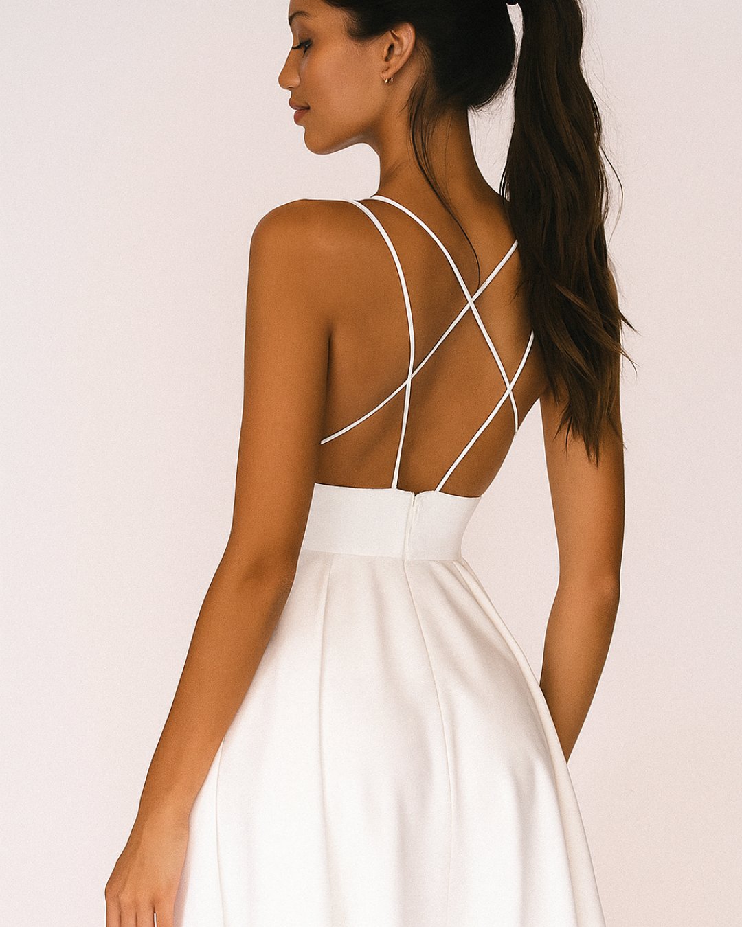 Sweetheart Strappy Midi Dress