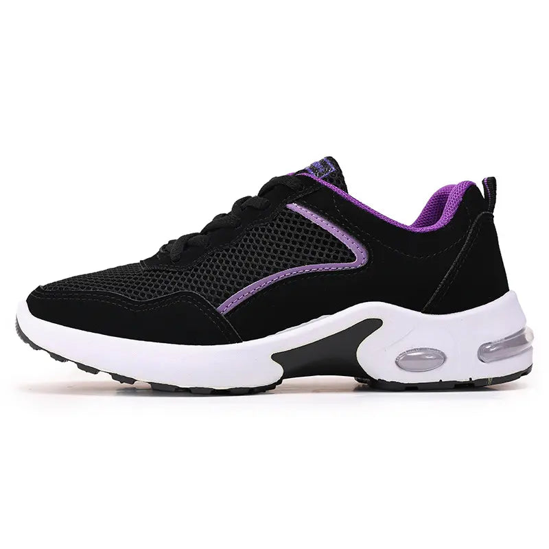 Side view of a black Xylos women&