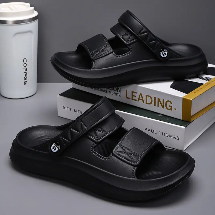 A pair of black Zykos men&